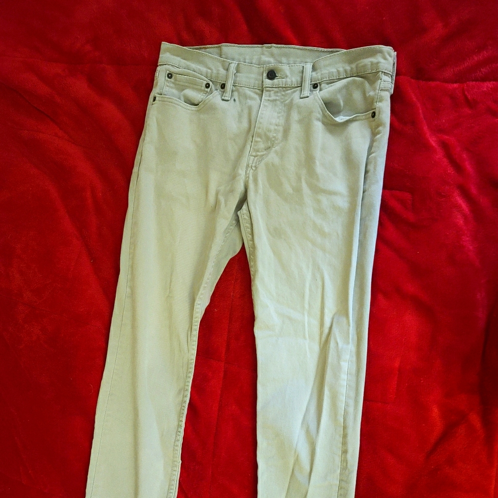 Levi's 511 Skinny Tan Jeans W32 L30